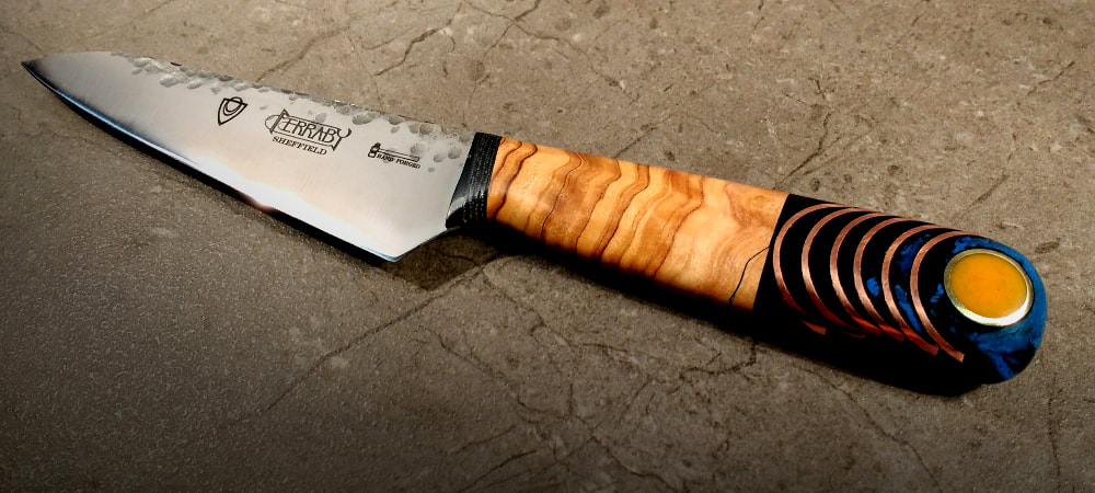 Handcrafted kitchen knife - 4